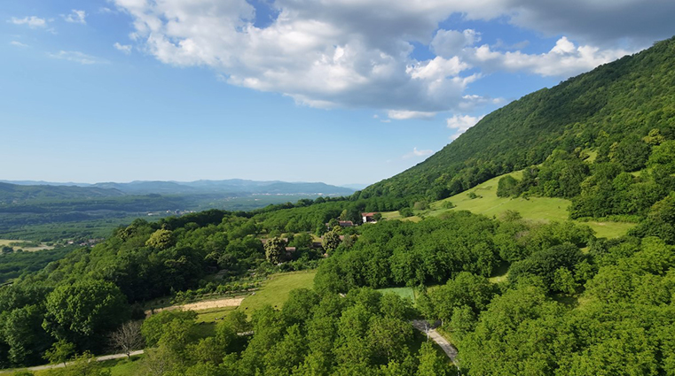 La ferme est ses voisins Nord 'Est